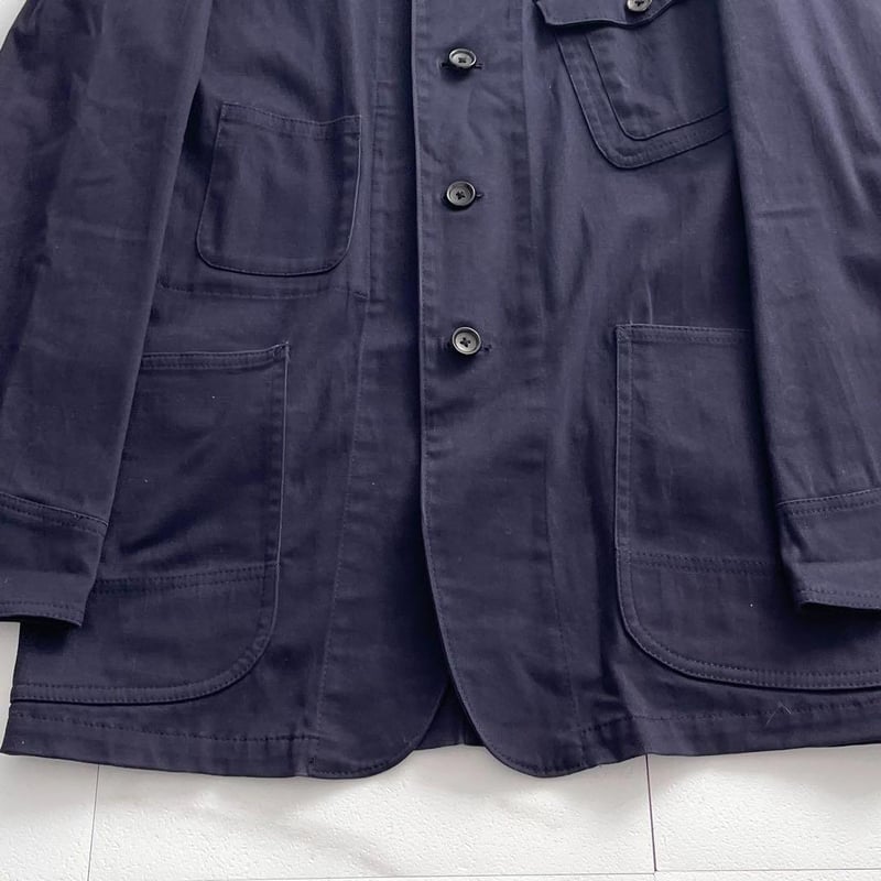 Y's for men tailored jacket cotton Navy | P.C/H