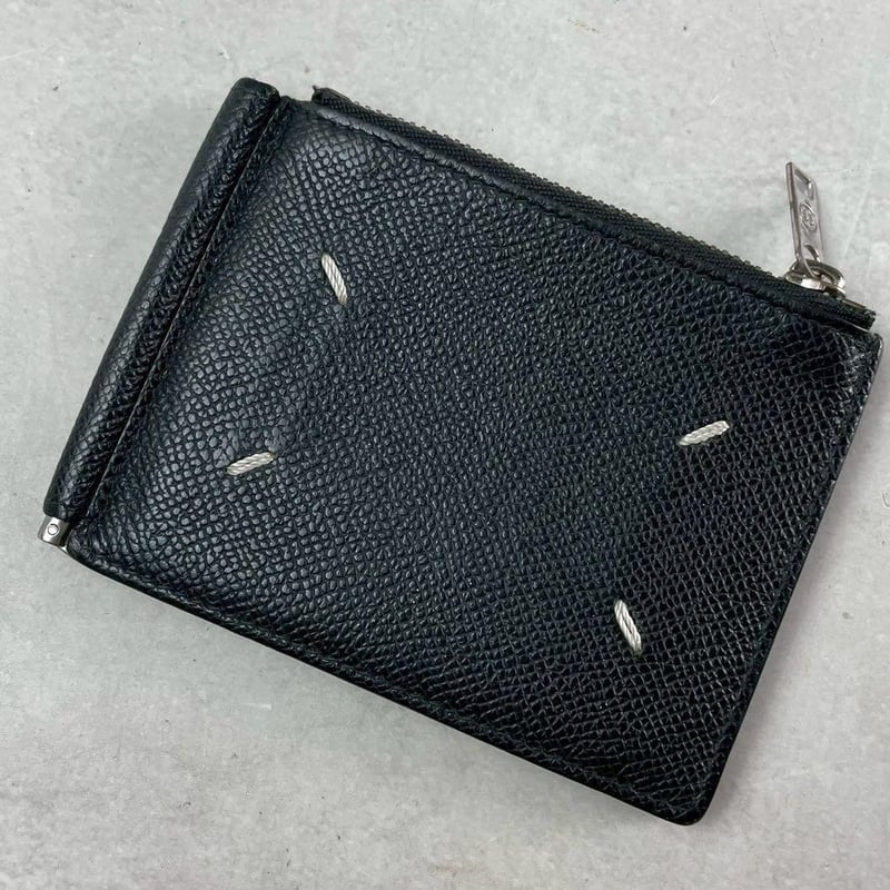 MAISON MARGIELA Money clip leather Black | P.C/H