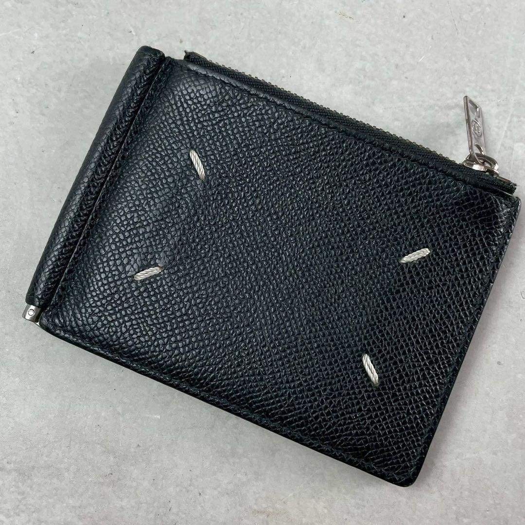 MAISON MARGIELA Money clip leather Black | P.C/H