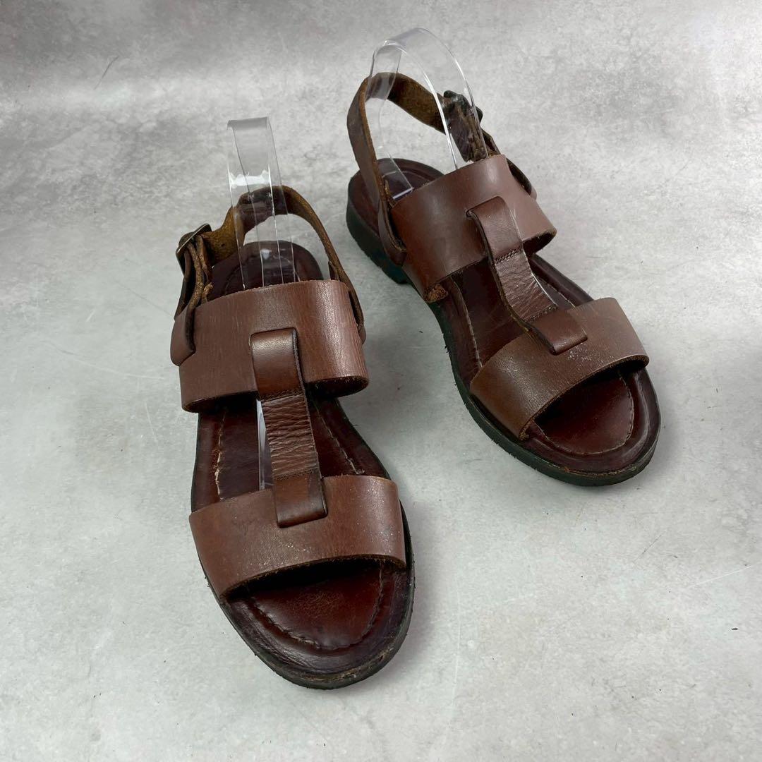 ISSEY MIYAKE MEN Sandals leather brown L | P.C/H