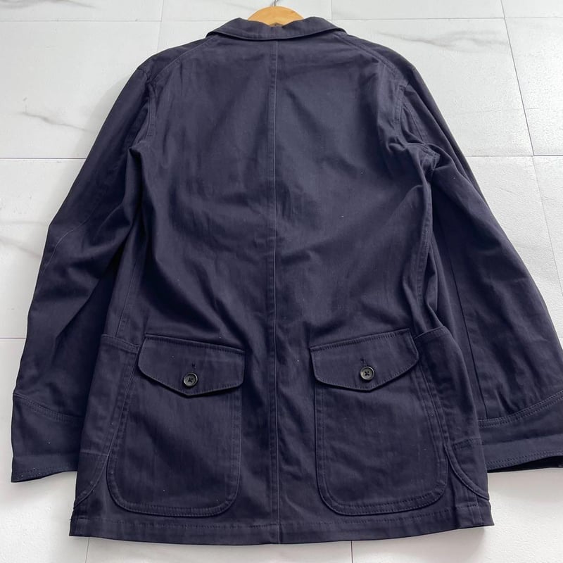 Y's for men tailored jacket cotton Navy | P.C/H
