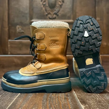 ソレルカリブ専用：Vibramアークティックグリップ取り付け