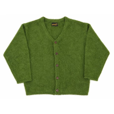 TENDERLOIN MOHAIR-STYLE WOOL CARDIGAN KAHKI