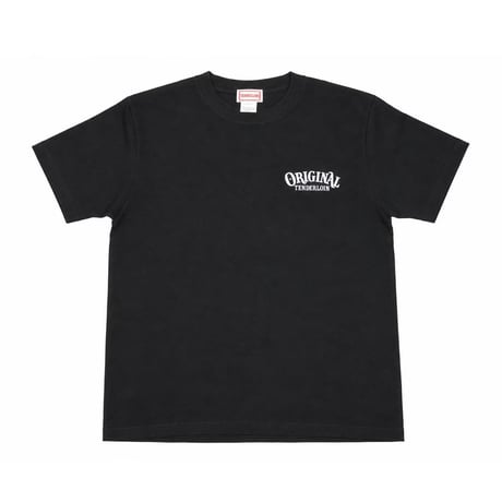 TENDERLOIN WOLF FACTORY COLLABORATION T-SHIRTS 5.6oz PREMIUM COTTON 100% BLACK