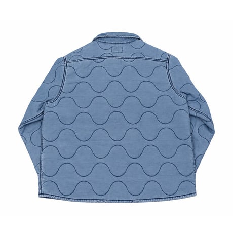 TENDERLOIN QUILTING DENIM SHIRT JACKET