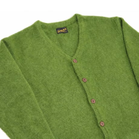 TENDERLOIN MOHAIR-STYLE WOOL CARDIGAN KAHKI