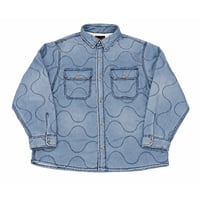 TENDERLOIN QUILTING DENIM SHIRT JACKET