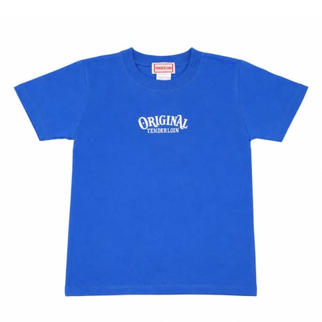 TENDERLOIN WOLF FACTORY COLLABORATION T-SHIRTS 5.6oz PREMIUM COTTON 100% BLUE KIDS