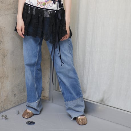 [LIBRA edits DEPT.]　Used Remake Jeans