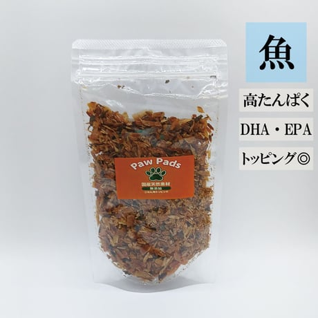 ムロアジフレーク 100ｇ 無添加 犬用 【Paw Pads】