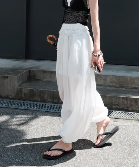 Double Waist Harem Pants