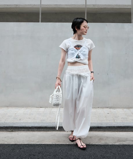 Double Waist Harem Pants
