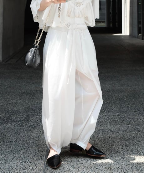 Double Waist Harem Pants
