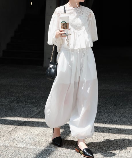 Double Waist Harem Pants