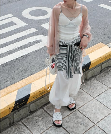 Double Waist Harem Pants