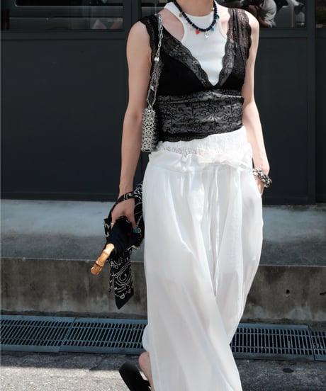 Double Waist Harem Pants