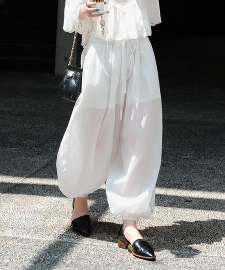 Double Waist Harem Pants