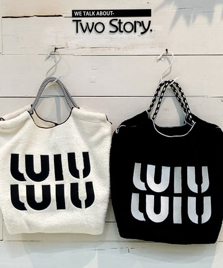 【Account PARIS】 WIN WIN FLUFFY TOTE BAG【22-4358G】  のコピー