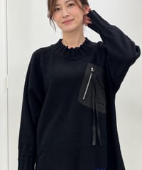 【33℃】バックスリットニットプルオーバー 【bc6091902】