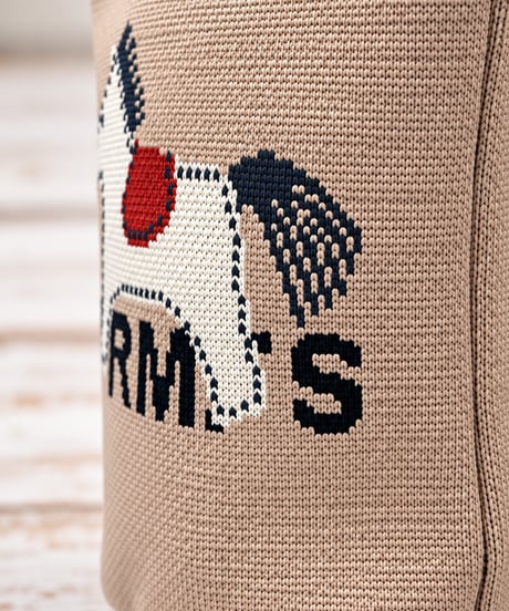 【Account PARIS】 HORSE COZY KNIT BAG【22-4507G】