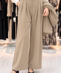 【CYAN tokyo】in pleats georgette wide【604496】