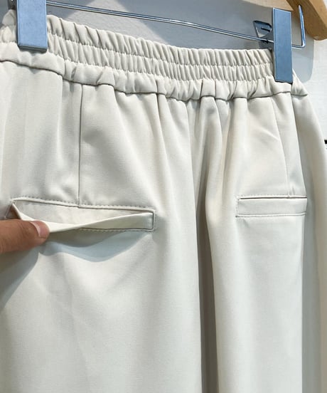 【Margaux Vintage】ウエストデザインタックパンツ【MG PT-26126-A】