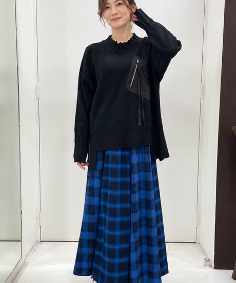 【33℃】バックスリットニットプルオーバー 【bc6091902】