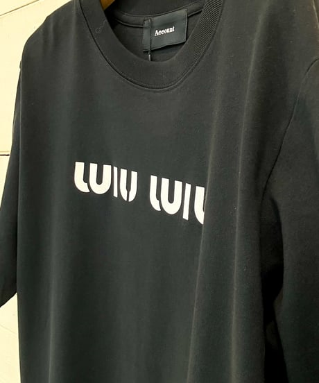 【Account PARIS】  WIN WIN SCARF-HEM T-SHIRT【22-4406T】  のコピー