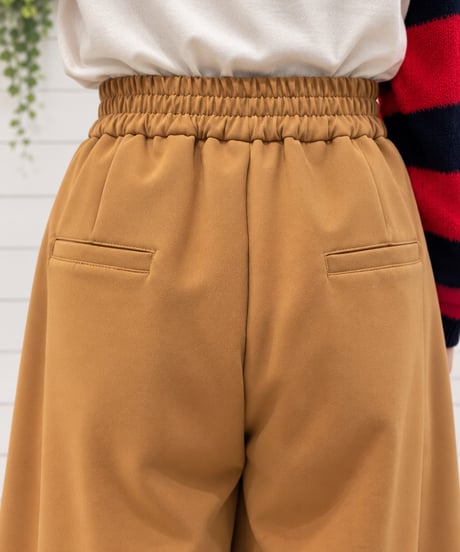 【Margaux Vintage】ウエストデザインタックパンツ【MG PT-26126-A】
