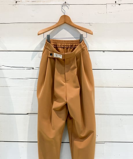【Margaux Vintage】ウエストデザインタックパンツ【MG PT-26126-A】
