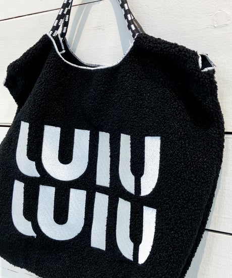 【Account PARIS】 WIN WIN FLUFFY TOTE BAG【22-4358G】  のコピー