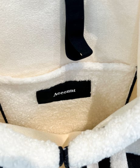 【Account PARIS】 FLOWER  PARIS FLUFFY TOTE BAG【22-4358G】
