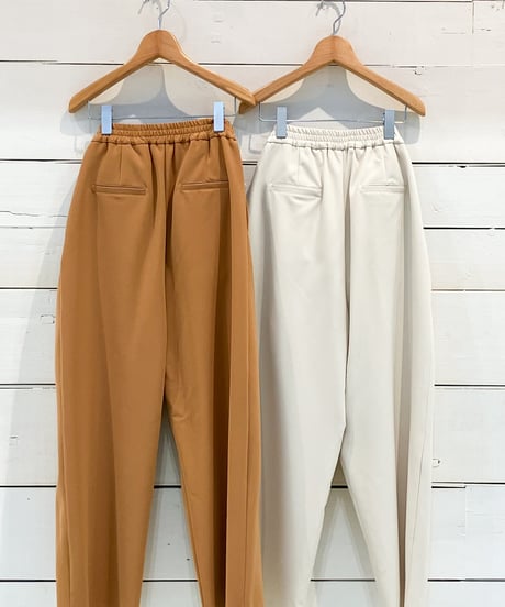 【Margaux Vintage】ウエストデザインタックパンツ【MG PT-26126-A】