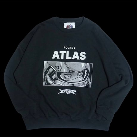 driver07 Sweat Black　（Oversize）