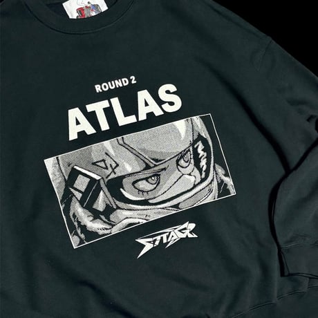 driver07 Sweat Black　（Oversize）