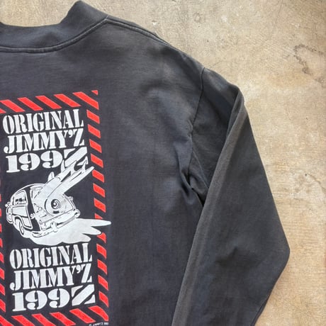 90s USA製 JIMMY'S モックネック ロンTEE
