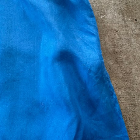 NEW YORK STUDIO SILK 100 ノースリーブ シャツワンピース