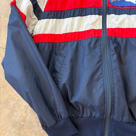 70s- adidas パッチ付き ナイロン ジャケット