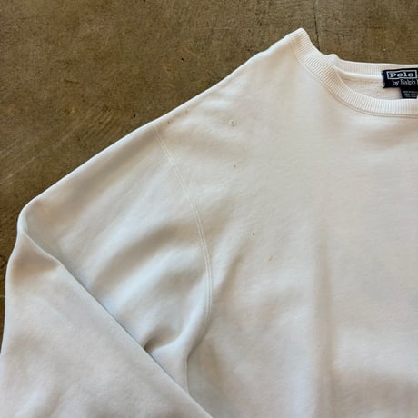 90s polo Ralph Lauren 犬ワンポイント刺繍　スウェット
