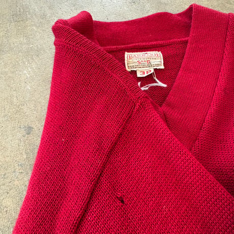 30s- vintage Sand Knitting Mills レタード ニット セーター