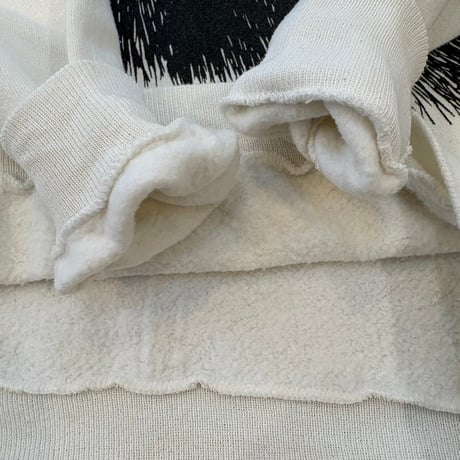90s Hanes ハグベア 両面プリント スウェット