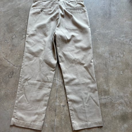 80's Dickies 874 USA製 ベージュ ワークパンツ