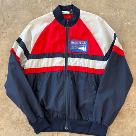 70s- adidas パッチ付き ナイロン ジャケット