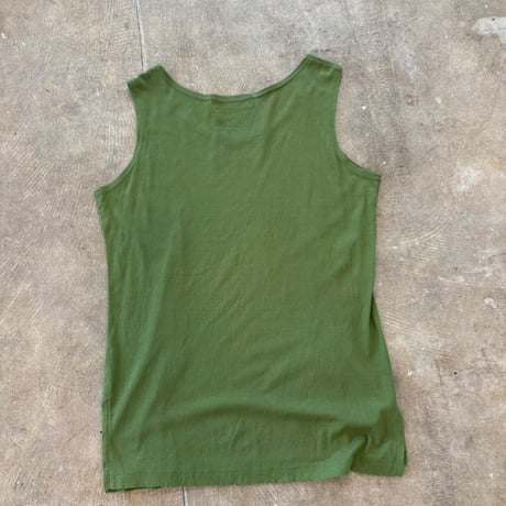 vintage CHRISTIAN AUJARD スリット入り タンクトップ