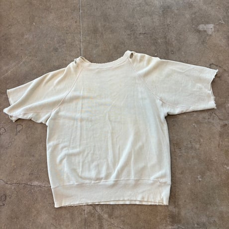 60s- vintage カットオフ フェイド 半袖 スウェット