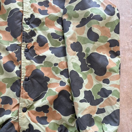 70s vintage Duxbak 裏ボア 迷彩柄 レア コーチ ジャケット