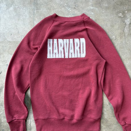 80s harvard カレッジ スウェット