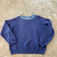 60s RUSSELL vintage 前V ナス紺 フェイド スウェット
