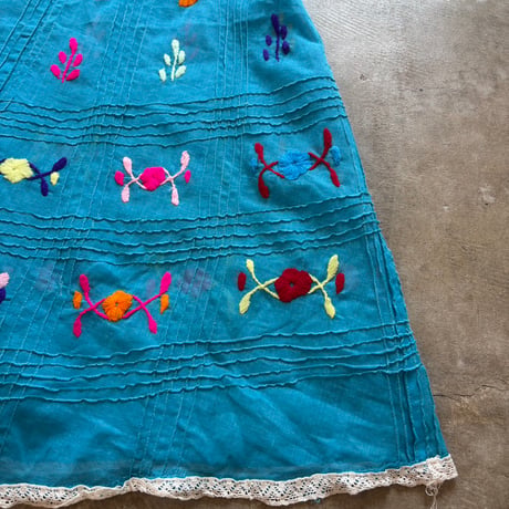 Vingate メキシカン 刺繍 ワンピース