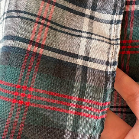 70s McGREGOR ボタンダウン チェック シャツ